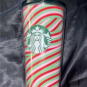 Starbucks Candy Cane Striped Tumbler